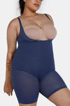 Zivame High Compression Short Length Thigh Shaper Bodysuit - Sky Captain — thumbnail 9